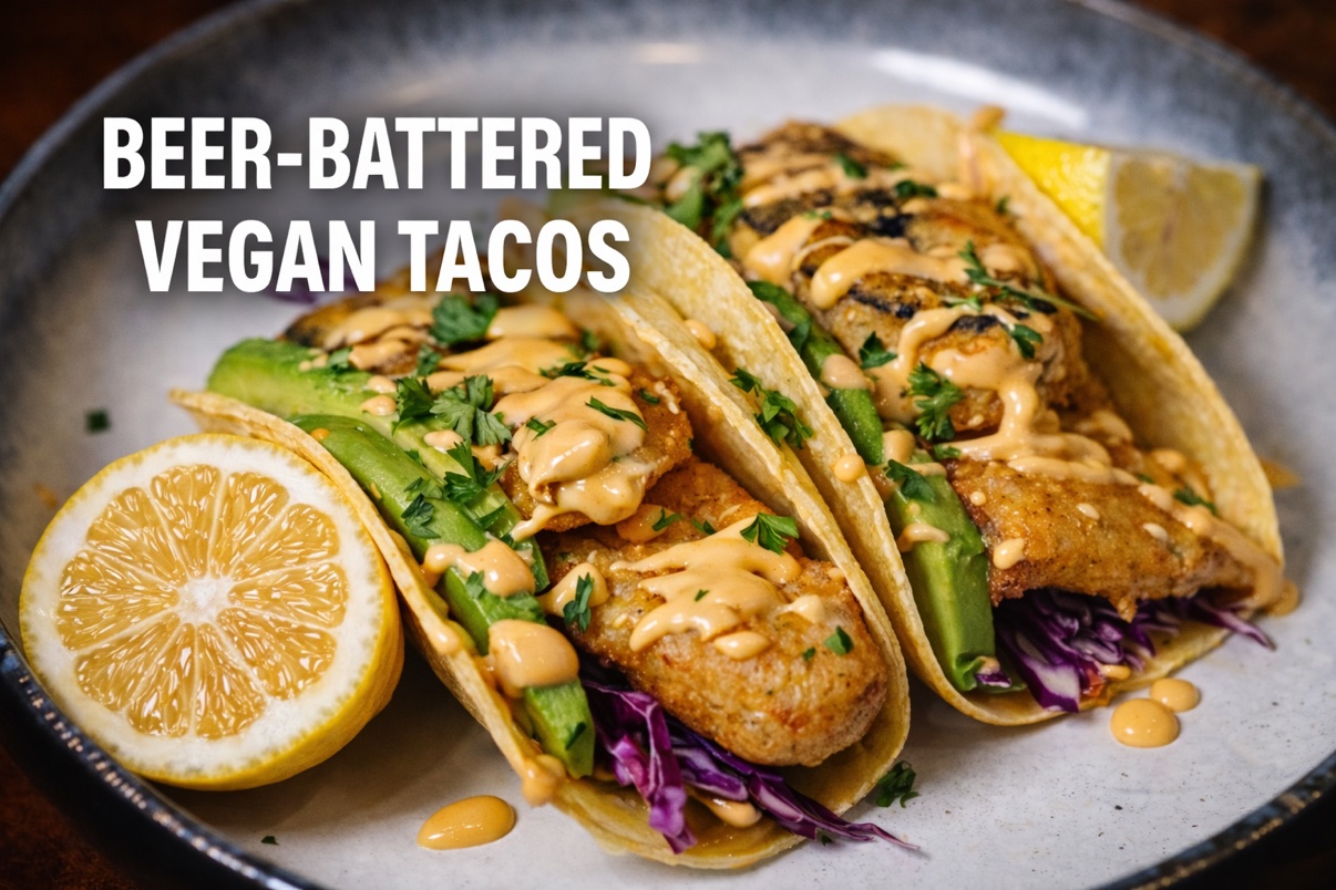 Beer Battered "Fish" Tacos