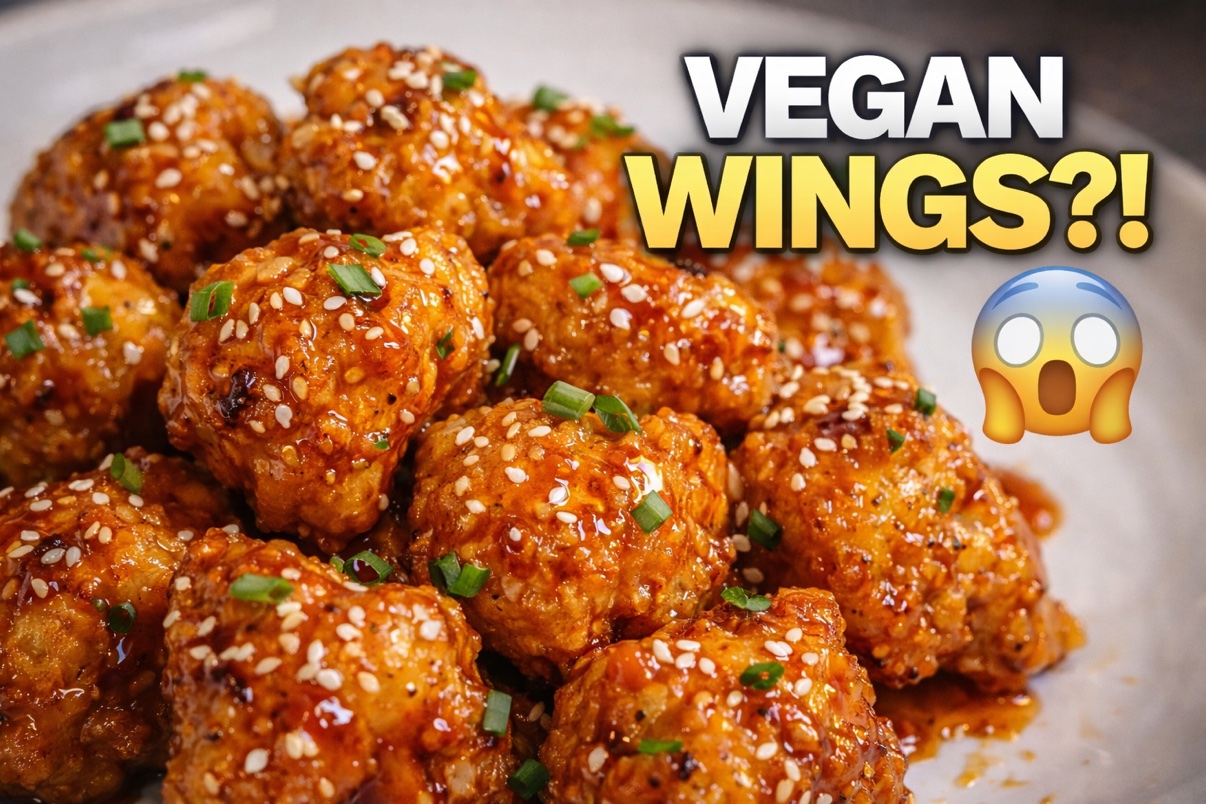 Honee garlic cauliflower wings